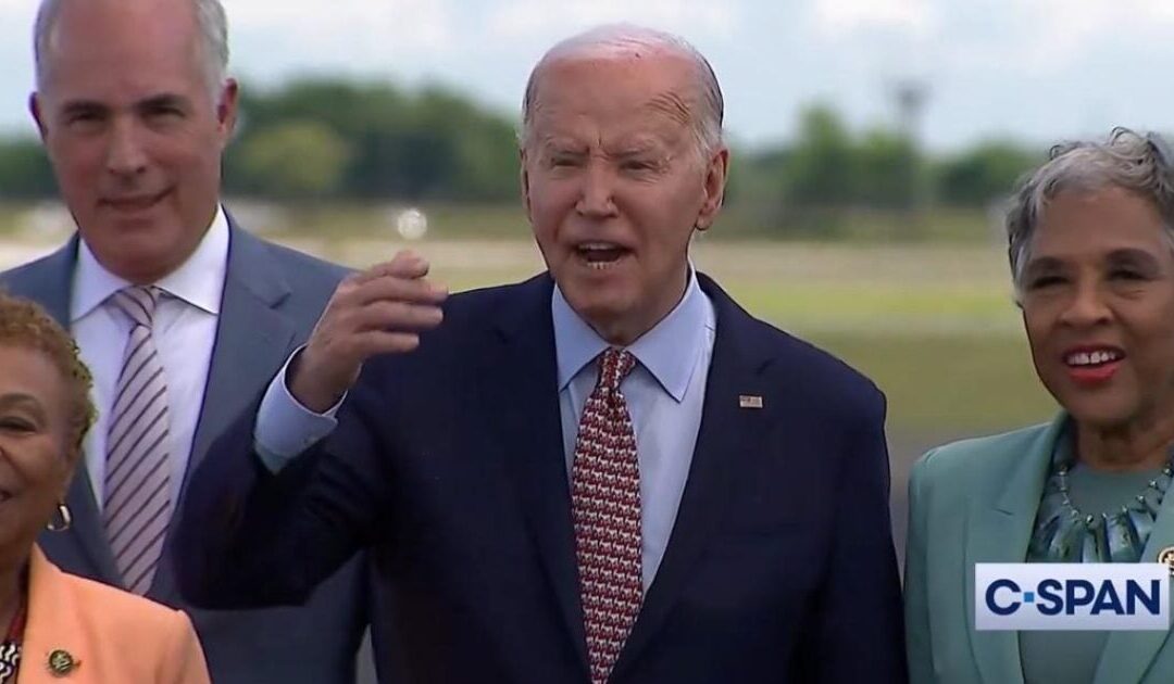 “Did You Fall on Your Head?” – Angry Biden Snaps at Reporter For Asking if He will Serve His Full Term Or Hand Power Over to Kamala Harris (VIDEO)