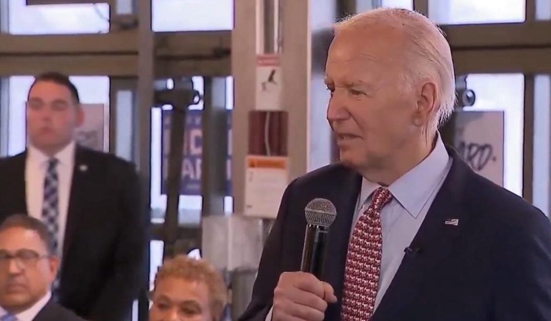 WATCH: Biden Again Claims He Got Involved in The Civil Rights Movement as a Kid… TWICE During Disastrous Stop at Black-Owned Business – Handlers Crank Music to Avoid Questions