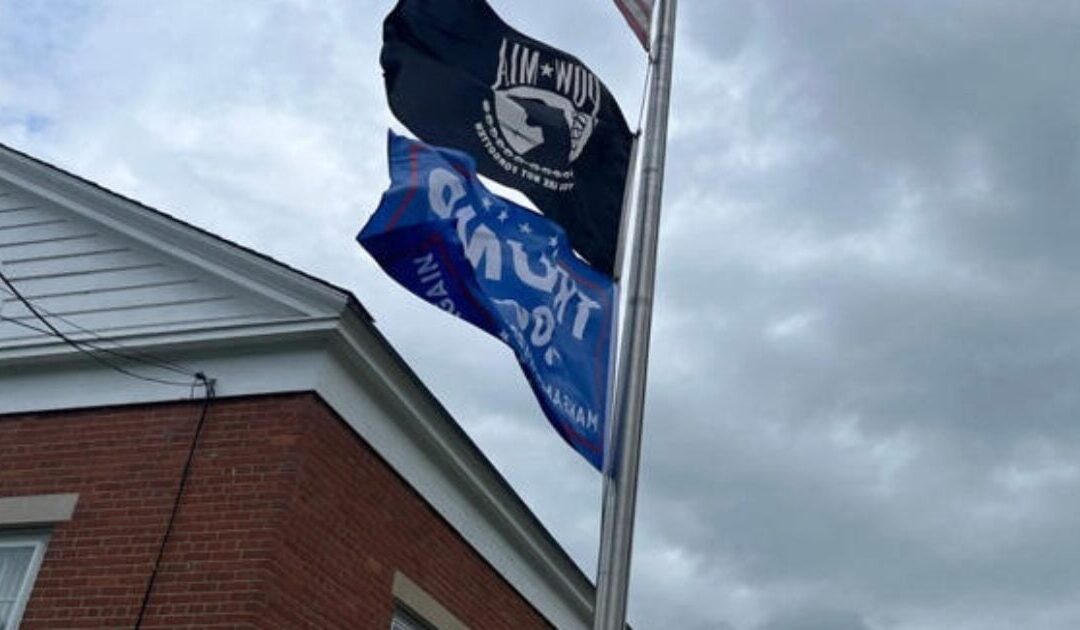 Trump Flag Spotted Flying at New York Post Office on Memorial Day