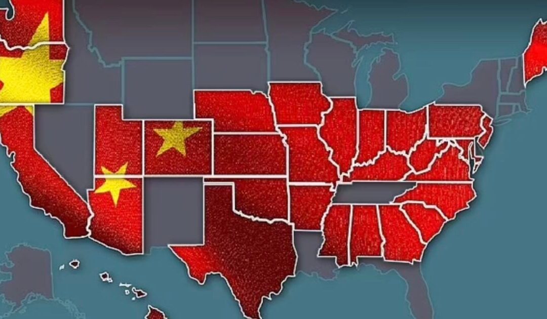 Shocking Map Reveals Vast US Farmland Owned by Chinese Government