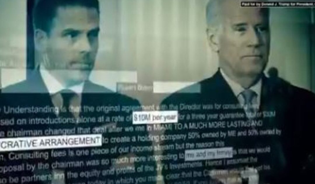 Joe and Hunter Biden Used Visit to Sandy Hook Memorial Service to Set Up Secret Meeting with Communist Chinese over $10 Million a Year Deal