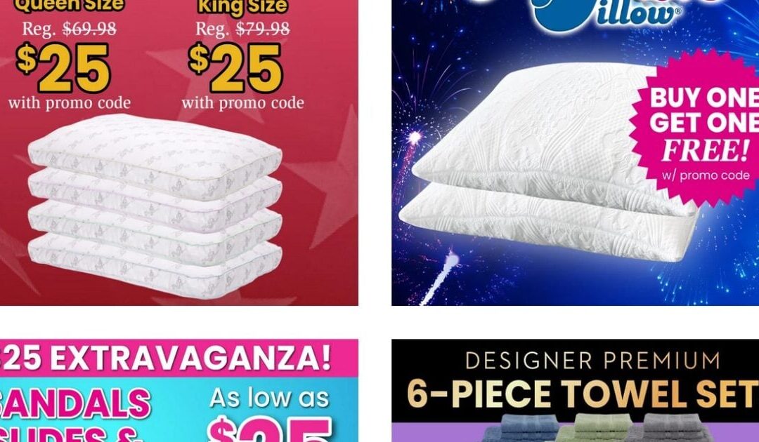 Twenty-Three Deals At The Gateway Pundit Discounts Page At MyPillow for Memorial Day – Including the $25 Extravaganza!