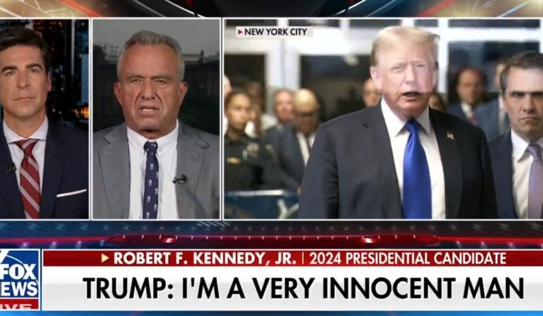 “It’s Going to Backfire on Democrats” – They Have a Candidate “That Cannot Win Fair and Square” – Robert Kennedy Jr. Speaks Out Against Democrat Party’s Disgusting Show Trial and Verdicts Against Trump (VIDEO)