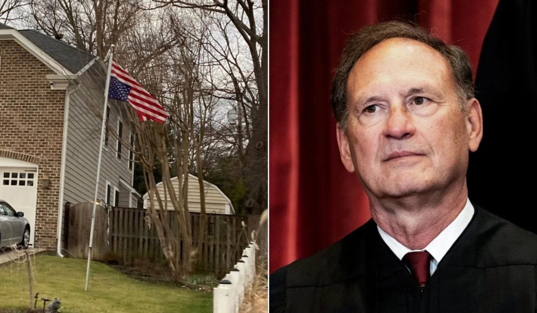 UPDATE: Justice Alito Says His Wife Flew Upside Down American Flag After 2020 Election – After Nasty Leftist Neighbor Called Her a “C*nt”