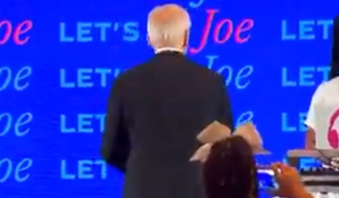 INSANE VIDEO: Biden Tells Watch Party Crowd ‘I Wanna Go Home With Ya!’ — Before Turning Back to Crowd and Walking Off