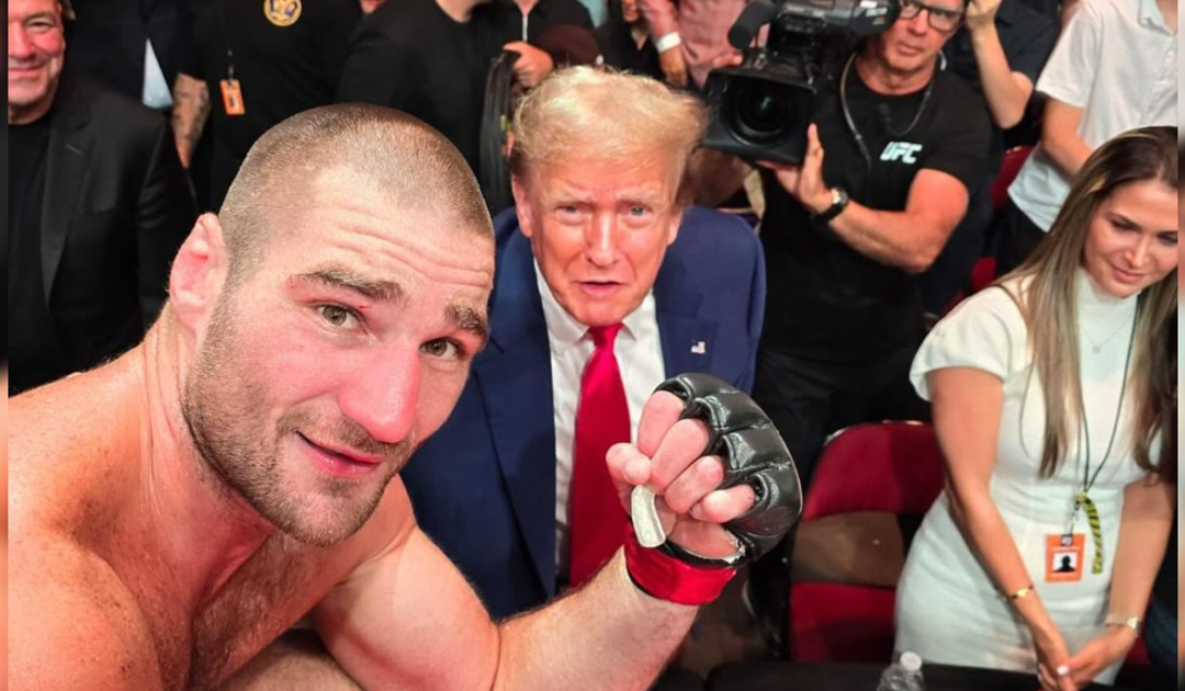 UFC Star Sean Strickland Gives Trump Shout Out Following Big Win, Tells President Trump, “You’re the Man”