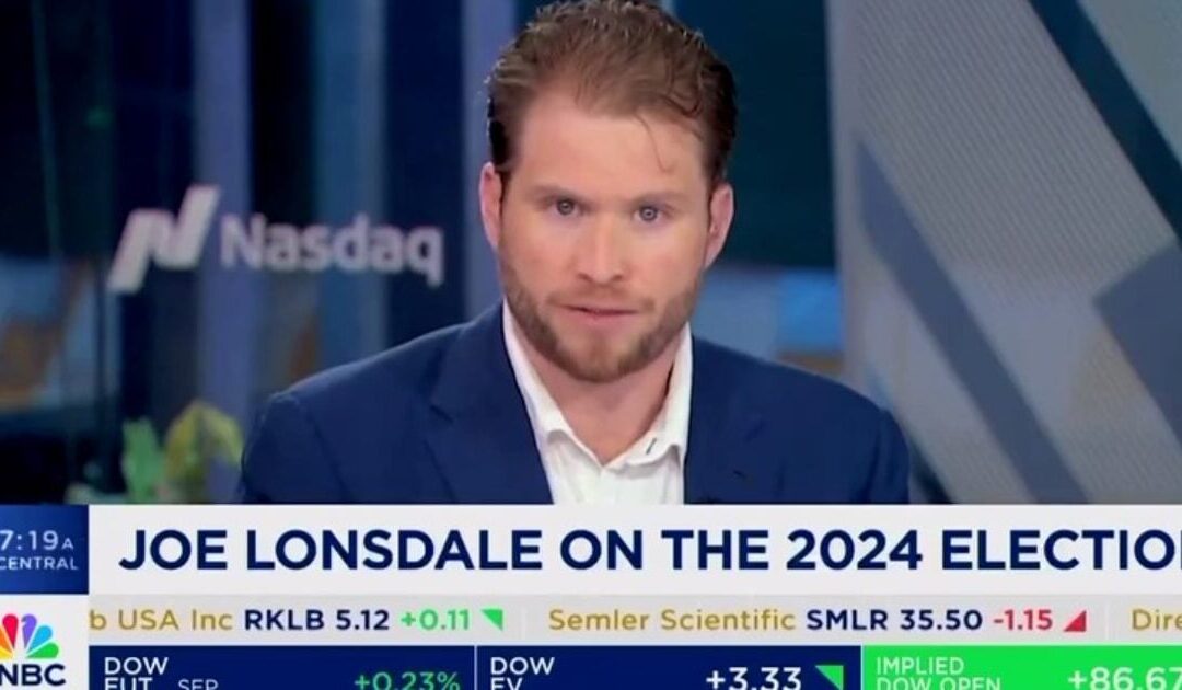 Venture Capitalist Joe Lonsdale Stuns Squawk Box, Says He Hopes Trump Appoints Two More Originalist Justices Who Will “Protect Our Country for a Generation” (VIDEO)