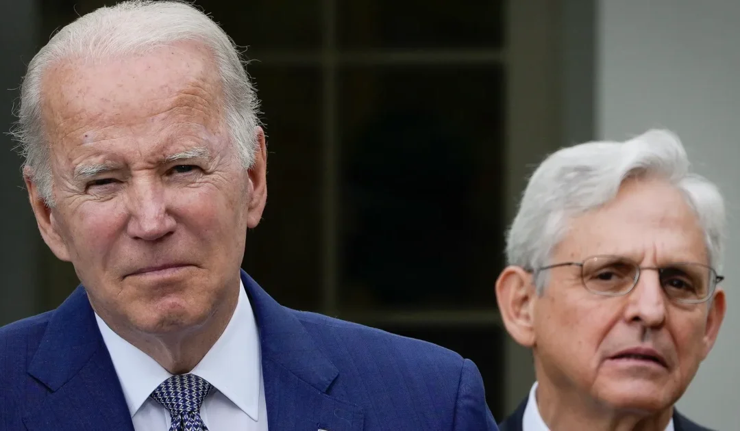 AG Merrick Garland Classifies Embarrassing Audio Recordings of Joe Biden’s Interview with Special Counsel Hur as ‘TOP SECRET’ and Locks Away in High-Security Facility: Report