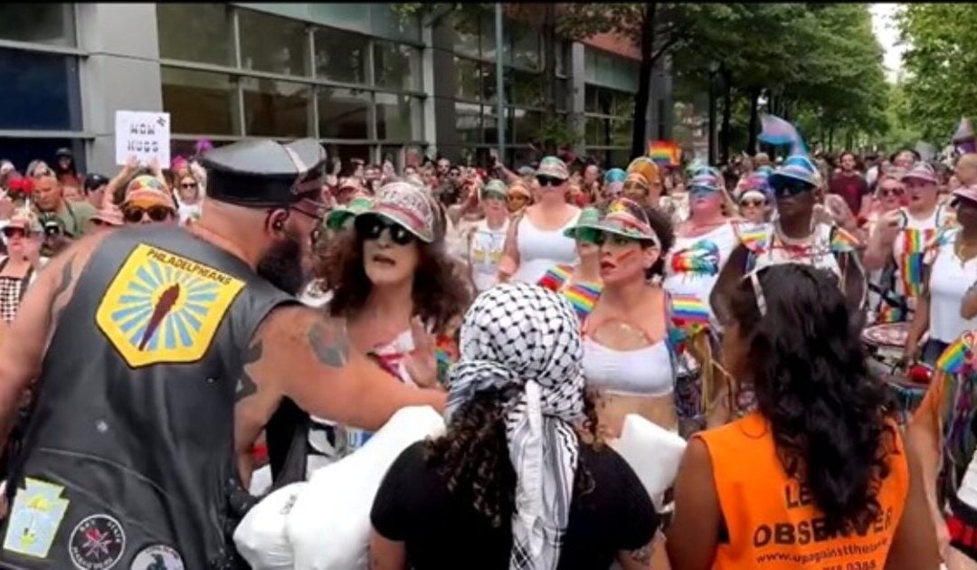 The Revolution Eats Its Own: Pro-Hamas Agitators Crash and Block Philly Pride Parade While Confronting Angry LGBTQ Marchers (VIDEO)