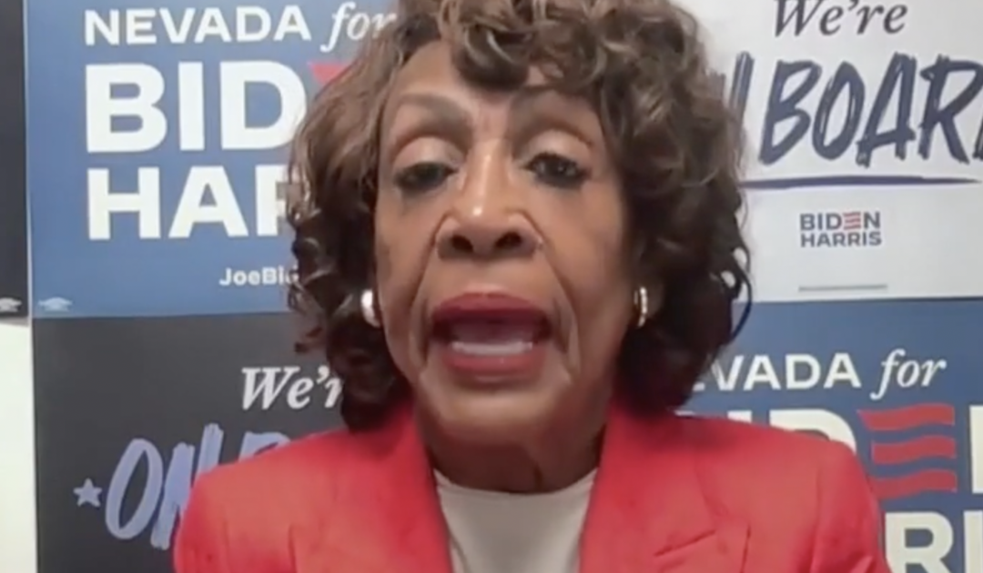 Crazy Maxine Waters Suggests Trump is Pushing America Towards ‘Civil War’ (VIDEO)