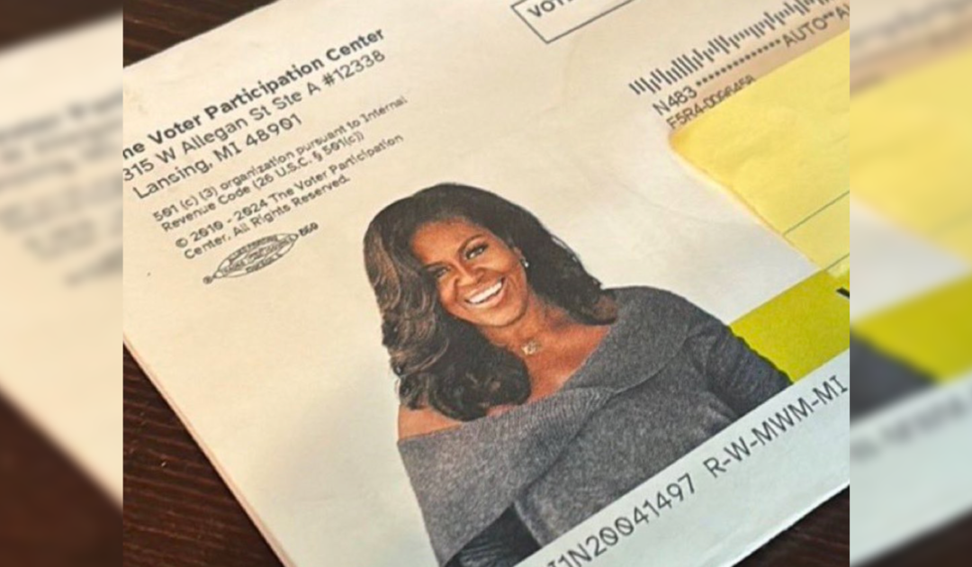 Michigan Non-Profit Is Reportedly Sending Out Voter Registration Mailings With Image of Michelle Obama