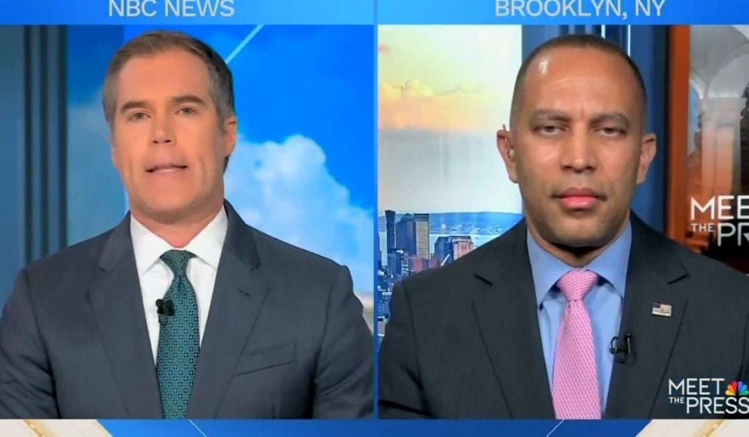 Hypocrite: Democrat Rep Hakeem Jeffries Defends Bogus Charges against President Trump While Claiming Joe Biden’s Public Comments of Hunter’s Trial was “as a Loving Father” (VIDEO)