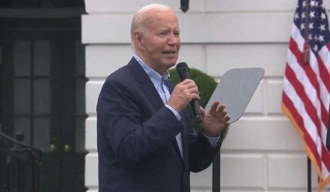 Joe Biden Goes Rogue at 4th of July BBQ, Grabs the Mic and Starts Rambling About Traffic Congestion and ‘Losing All the Votes’ (VIDEO)