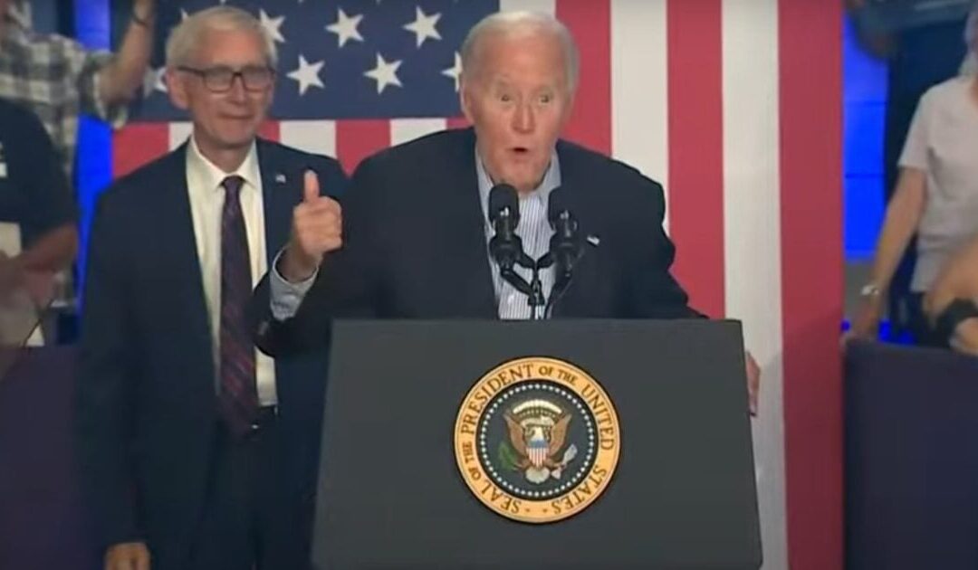 Internet Goes Wild: Biden’s Speech in Wisconsin Sparks Meme Frenzy — ‘I’m Gonna COME in the Overflow Room’