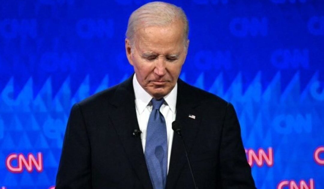 Biden Says He “Almost Fell Asleep on Stage” During Debate