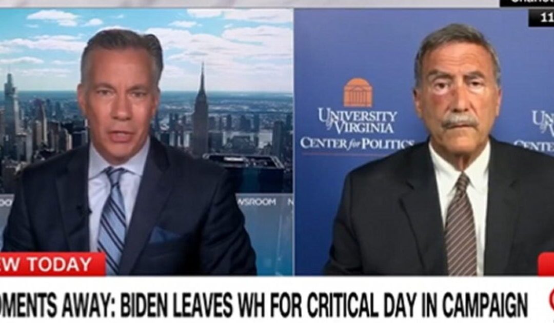 Trump-Hating Pollster Larry Sabato on CNN: ‘The Race Between Biden and Trump is No Longer Close – It’s Bad’ (VIDEO)