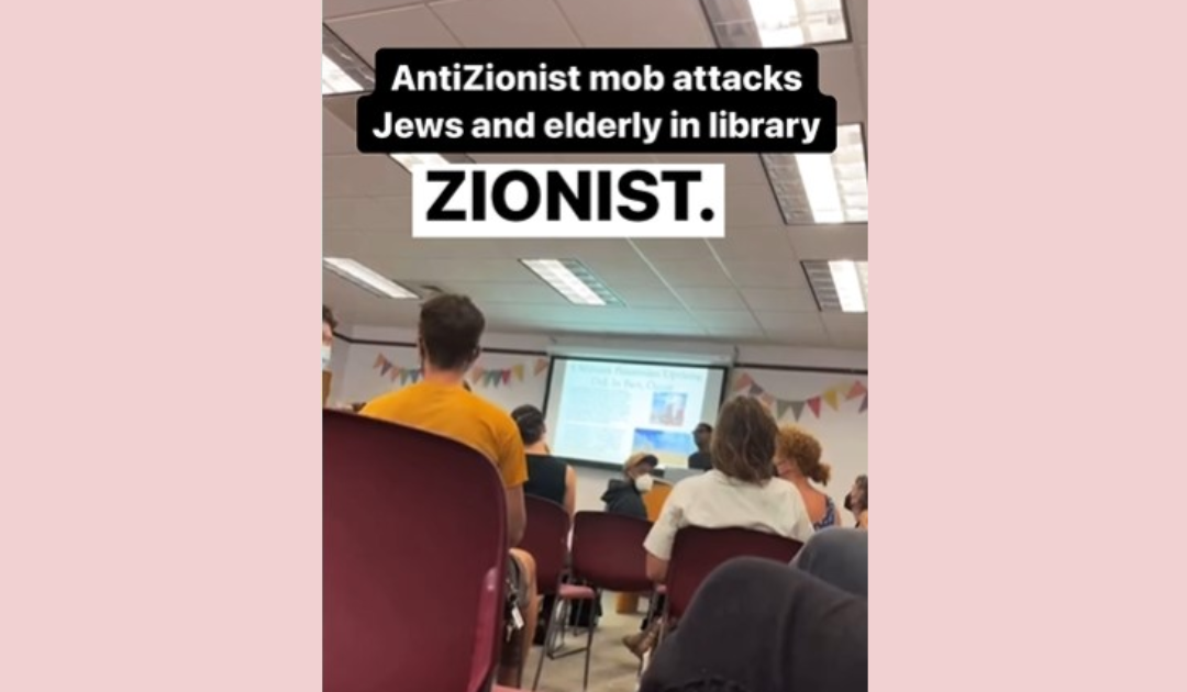 Violent Anarchist Mob Attacks Jews and Elderly in Asheville, NC – Drags Them from Library for Filming Anti-Zionist Session (VIDEO)