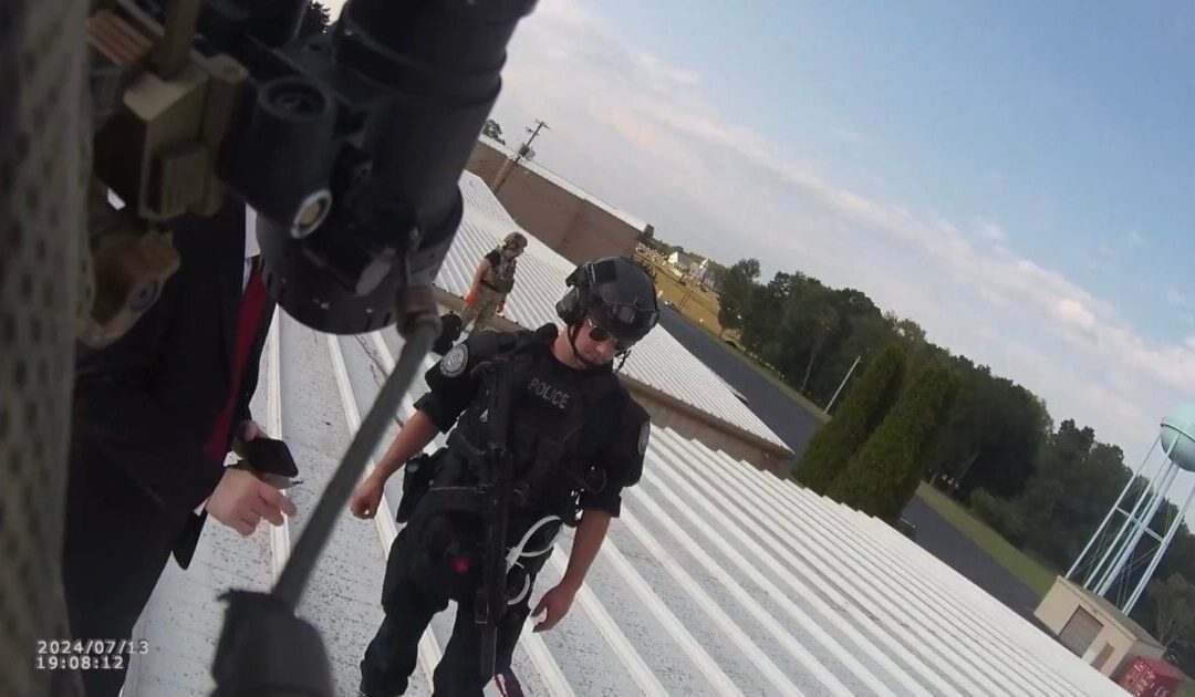 Police Bodycam Footage of Secret Service Responding to Trump Shooter on Roof Released, Snipers Took Photos of Crooks Before Shooting, Drone Sent to Water Tower (VIDEO)