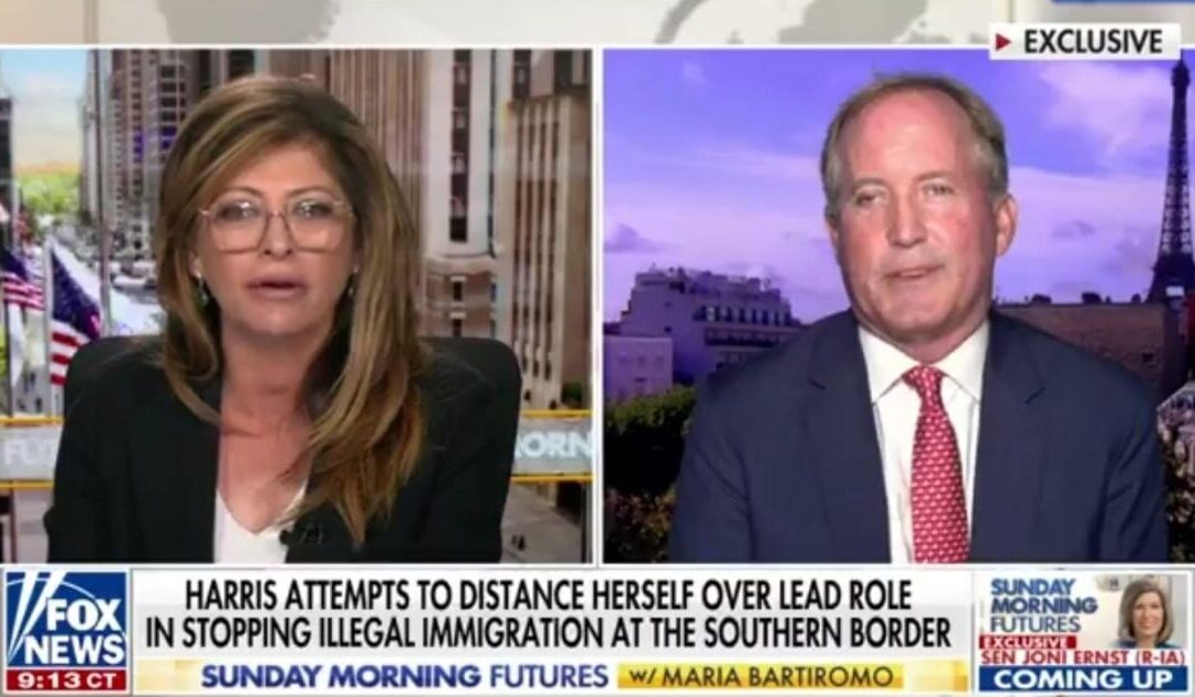 Texas AG Ken Paxton on Kamala’s Incompetence: “Whatever Her Title Was, She Is the Vice President of the United States, We Know That, and She Supported Every Single One of These Policies” (VIDEO)