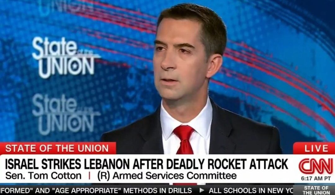 Senator Tom Cotton on Kamala Harris: “A San Francisco Liberal Who Cannot Keep This Country Safe” (VIDEO)