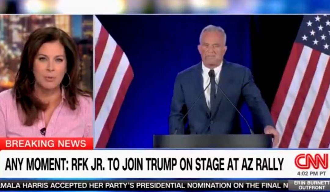 “It Is Huge, It Is Everything” – CNN’s Erin Burnett Reacts to RFK Jr.’s Endorsement of President Trump (VIDEO)