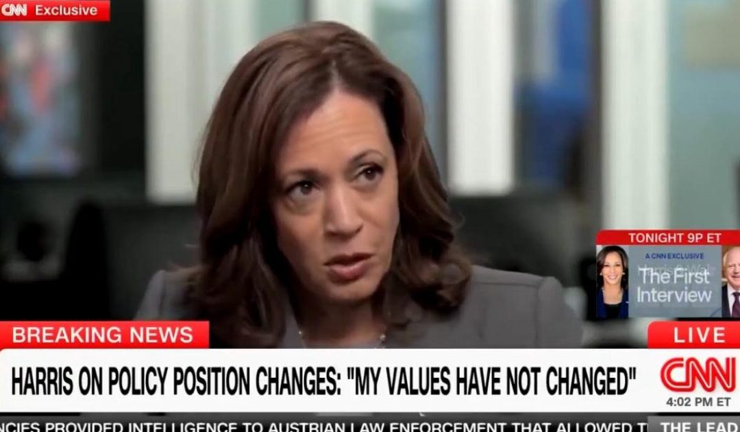 WATCH: CNN Releases First Clip of Kamala Harris and Tim Walz Softball Interview – But Won’t Release Full Transcript of All 18 Minutes… What’s Being Cut Out?