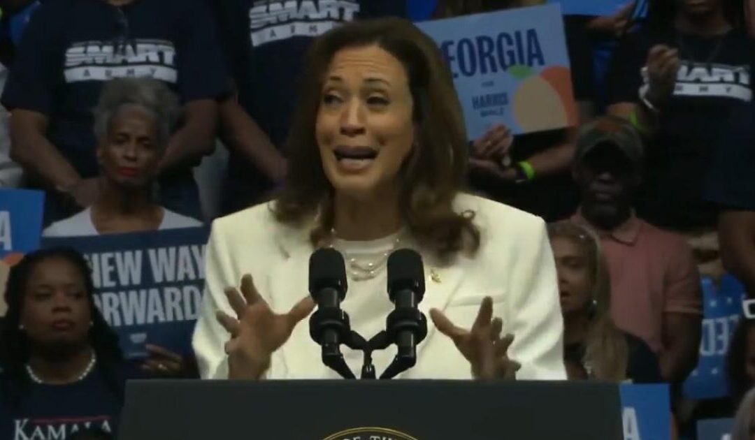 Kamala Harris Falls Apart at Georgia Campaign Event, Sounds More Incoherent Than Joe Biden (VIDEO)