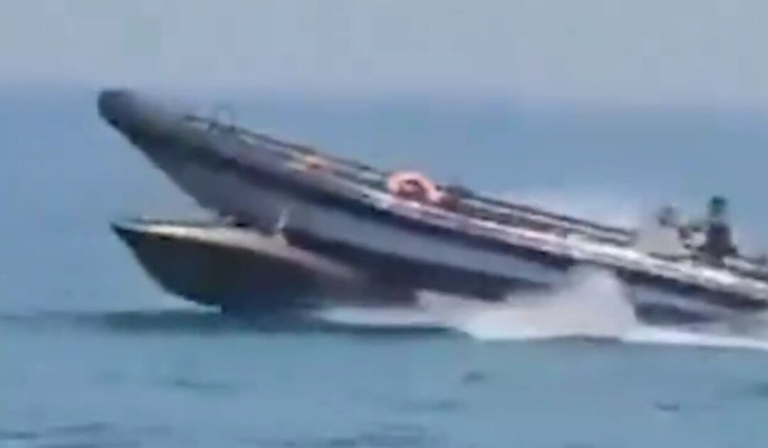 Dramatic Footage: Spanish Police Block Illegal Immigrants by Severing Their Boat in Half