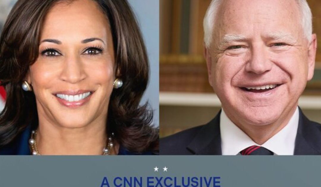 CNN’s Dana Bash Awarded First Interview With Kamala Harris and Tim Walz