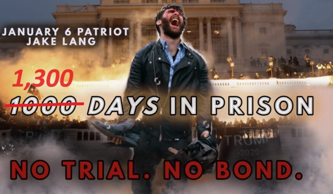 INSIDE J6 Podcast with Special Guest Jake Lang – Over 1300 Days in Prison – Now BACK in ‘The Hole’