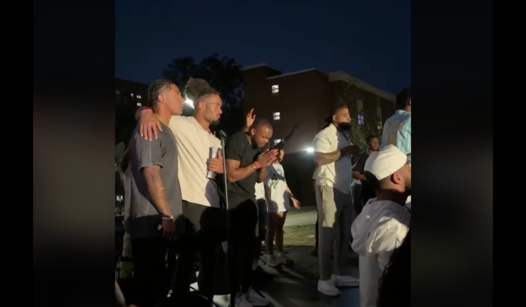 Beautiful: Ohio State Football Team Leads Revival on Campus Leading to at Least 60 Baptisms (Video)