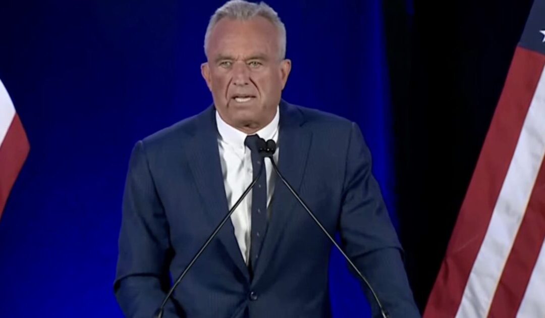 WOW! CNN and MSNBC Mute RFK Jr.’s Press Conference When He Speaks out on Fake News Media and Coup by “Shadowy DNC Operatives” to Replace Biden (VIDEO)