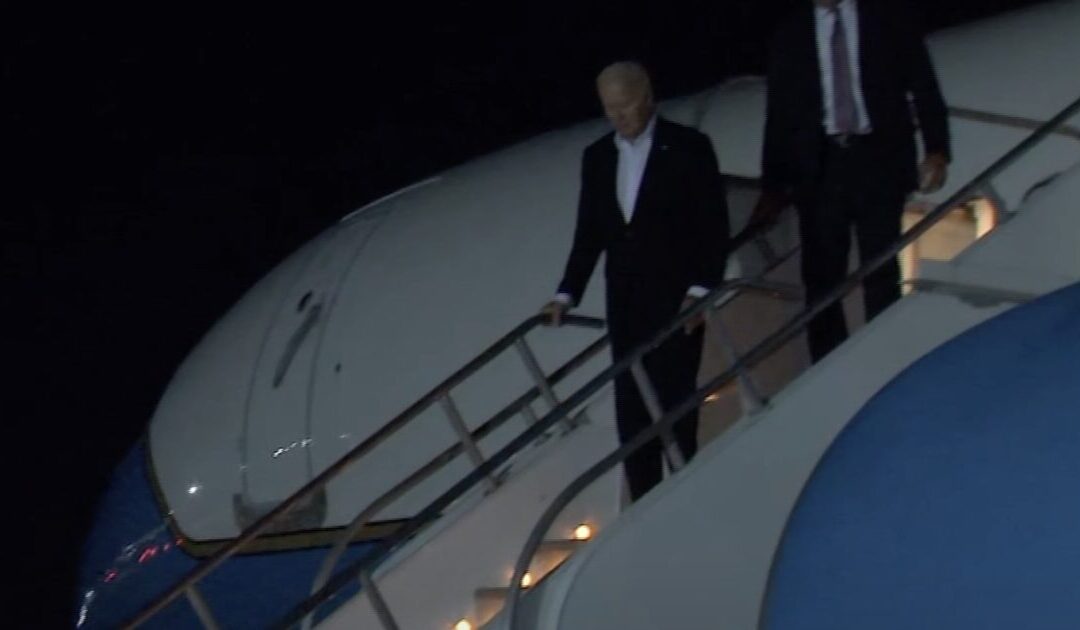 Is Joe Okay? “Visibly Shaking” Biden Needed Help Getting in SUV Again (But Reporter Held Story for a Week)