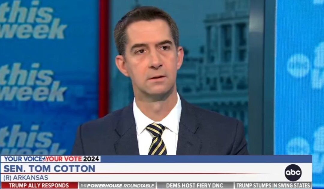 Senator Tom Cotton on ABC’s This Week: “Trump Derangement Syndrome is a Real Thing” (VIDEO)