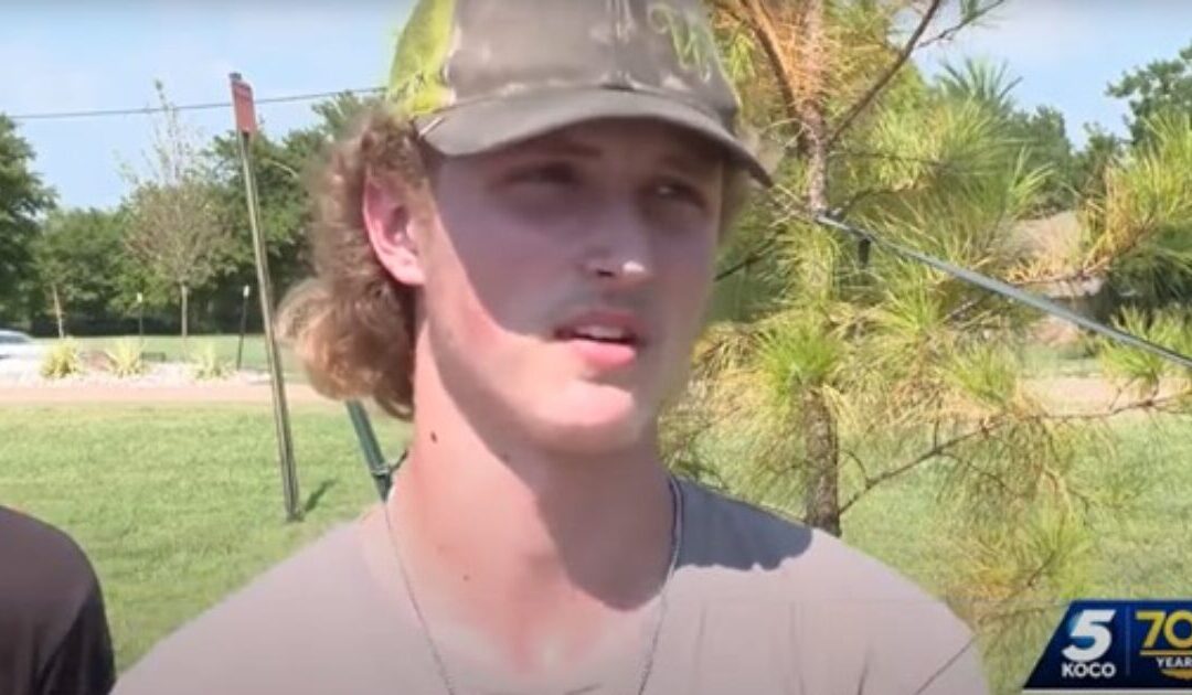 Oklahoma Teen Bravely Fights Back Against Woke School Officials After Being Told He Can’t Fly American Flag from His Pick-Up – Community then Rallies Behind Him with Patriotic Protest (VIDEO)