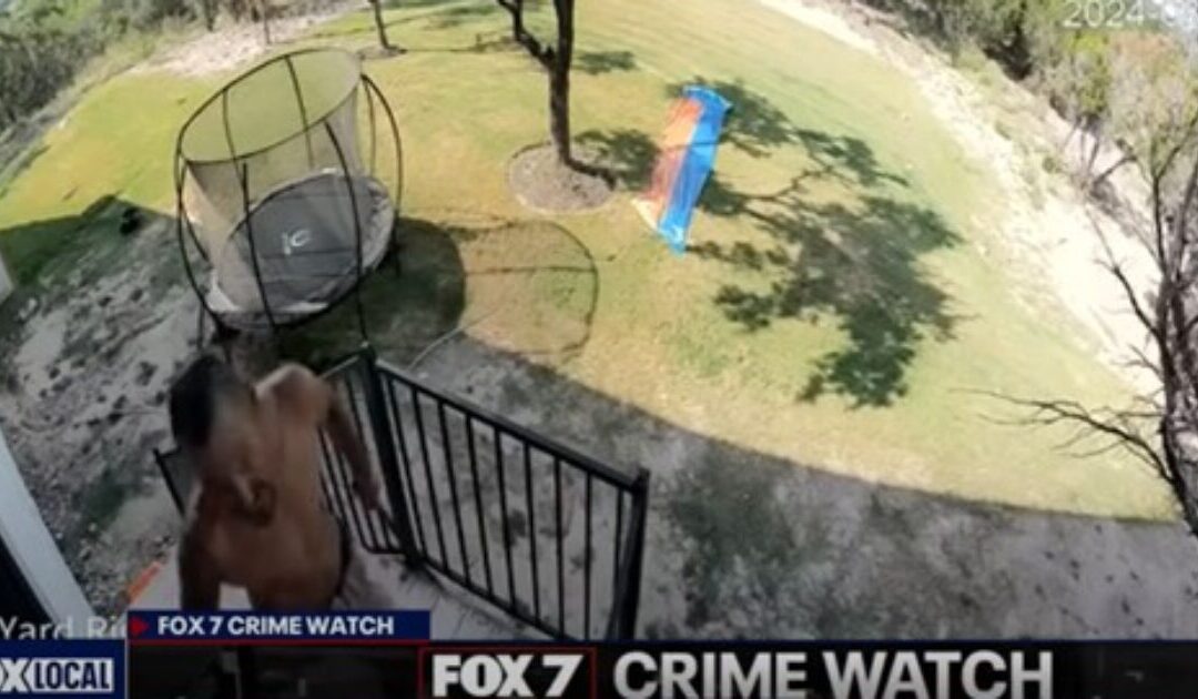 Machete-Wielding Thug Trying to Break Into Texas House Receives an Unwelcome Surprise When Homeowner Decides to Exercise His 2nd Amendment Rights (VIDEO)