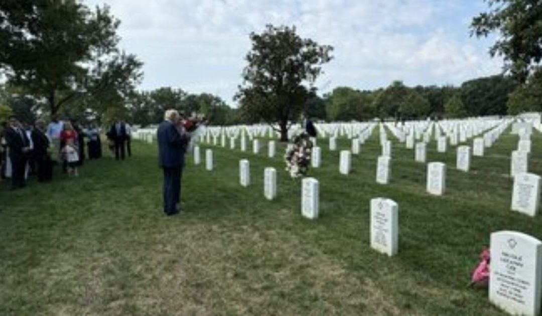 Abbey Gate Families Issue Statement on Trump Honoring the Fallen at Arlington Cemetery After Media Hit Job on Alleged “Physical Clash” With Cemetery Official Over Photographer