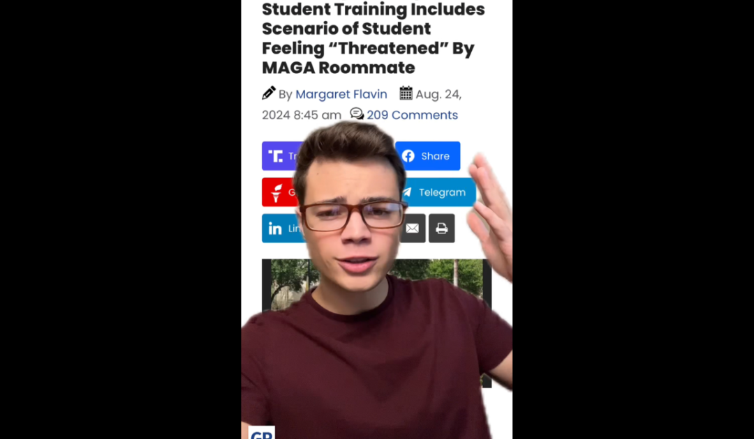 Victor Reacts: Anti-MAGA College Indoctrination (VIDEO)