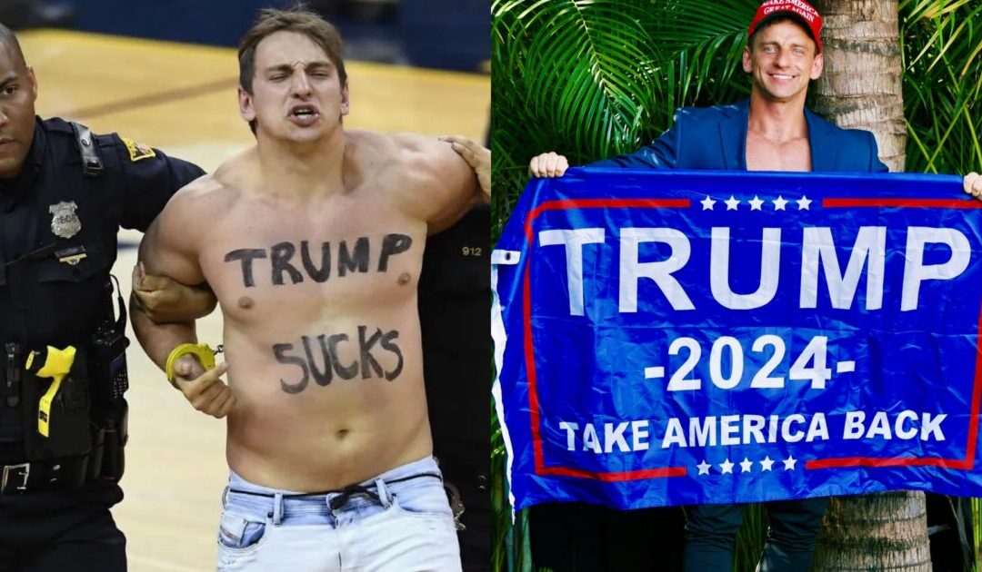 Content Creator Who Disrupted NBA Finals with “Trump Sucks” Stunt Endorses Trump for President