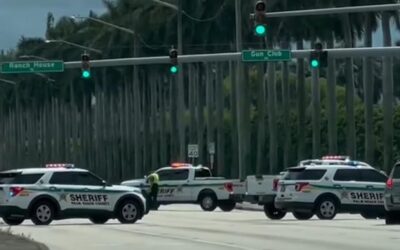 BREAKING: ATTEMPTED ASSASSINATION: Gunman Pushed Rifle’s Muzzle Through Fence Line at Trump Golf Club Before Secret Service Agents Fired