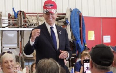 MAGA Joe? Biden Puts on a TRUMP Hat During 9/11 Event in Pennsylvania, One Day After Trump’s Debate Against Kamala Harris (VIDEO)