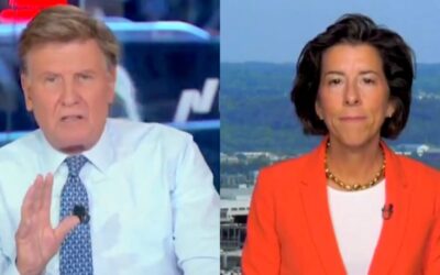 Top Harris Surrogate Gina Raimondo Forced to Endure Brutal Lecture on Harris’s Lack of Transparency and Avoiding Tough Interviews by CNBC Reporter