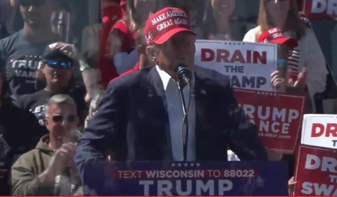 WATCH LIVE: Trump Holds Massive Rally in Mosinee, Wisconsin – Begins 2 PM ET