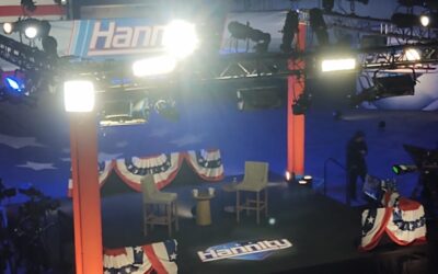 Sean Hannity Reveals Unprecedented Security Demands by Secret Service for Trump Town Hall, Told Where to Go If Gun Shots Were Fired at the Stage; TGP Photo and Video Report