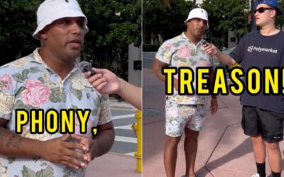 WATCH: “F*ck Kamala, F*ck The Democrats. They All Need to Be Locked Up for Treason” – Black Man SHREDS Kamala in Street Interview, Video Removed From TikTok