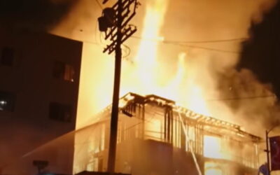 Massive Fire in Los Angeles Believed to Have Started in Nearby Homeless Encampment (VIDEO)