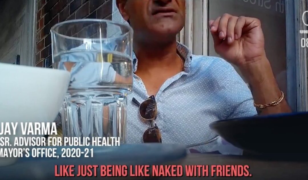 JUST IN: Former NYC Mayor De Blasio’s COVID Czar Caught on Video Talking About Wild Sex and Drug Parties He and His Wife Hosted, While He Locked Down Over 8.8 Million Citizens and Shamed The Non-Vaccinated [VIDEO]