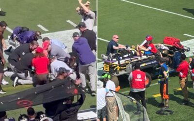 NFL’s Chain Gang Received CPR After Collapsing on the Sideline During Ravens-Raiders Game