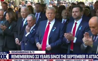 Rudy Giuliani Stands with Trump and Vance at 9-11 Memorial – While Kamala Decides to Show Up after Downplaying the Worst Foreign Attack on US Soil in History