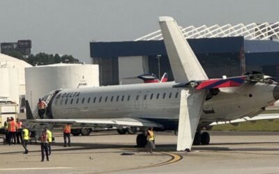 Two Delta Airlines Planes Collide at Atlanta Hartsfield-Jackson International Airport